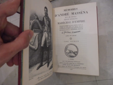 Mémoires d'ANDRÉ MASSÉNA duc de Rivoli, Prince d'Essling, MARÉCHAL D'EMPIRE
. MASSÉNA (André)