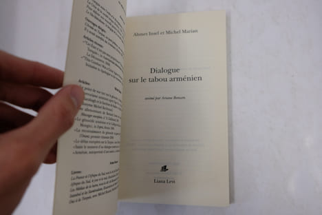 Dialogue sur le tabou arménien. Ahmet Insel ; Michel Marian