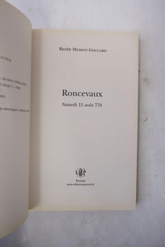 Roncevaux, samedi 15 août 778
. Mussot-Goulard Renée