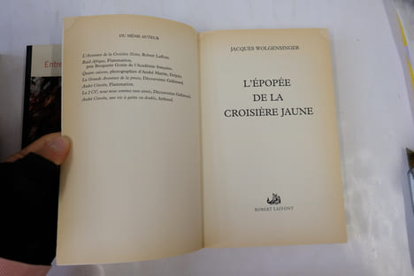 L'épopée de la croisière jaune. Jacques Wolgensinger