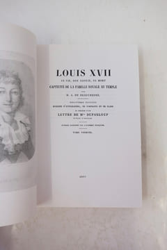 LOUIS XVII, sa vie, son agonie, sa mort - Captivité de la Famille Royale au Temple. A. De BEAUCHESNE 