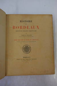 Histoire de Bordeaux depuis les origines jusqu'en 1895
