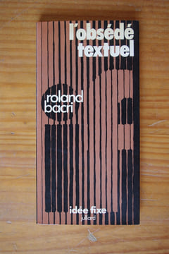 L'OBSEDE TEXTUEL. Roland Bacri