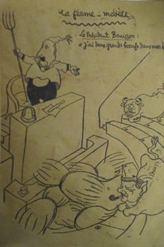 A L'ABATTOIR LES CARTELLISTE !! Album souvenir des élection de 1928. . J. Sennep