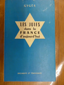 LES JUIFS DANS LA FRANCE D'AUJOURD'HUI