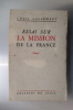 ESSAI SUR LA MISSION DE LA FRANCE. Louis Lallement