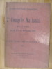 7e CONGRES NATIONAL tenu à Nimes 6, 7, 8, 9 Février 1910
. Divers Contributeurs 