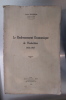 LE REDRESSEMENT ECONOMIQUE DE L'INDOCHINE. 1934-1937. André Bourbon
