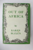 OUT OF AFRICA.. Karen Blixen