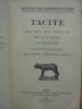 TACITE. Dialogue des Orateurs - Vie d'Agricola - La Germaine. Tacite / Henri Goelzer - H. Bornecque - G. Rabaud (texte établi et traduit)