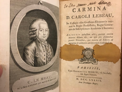 Opera Latina D. Caroli Lebeau - 4 tomes. D. Caroli Lebeau