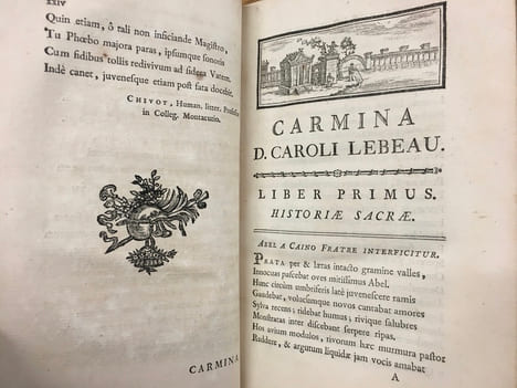 Opera Latina D. Caroli Lebeau - 4 tomes. D. Caroli Lebeau