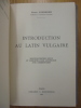 Introduction au Latin vulgaire. Väänänen, Veikko