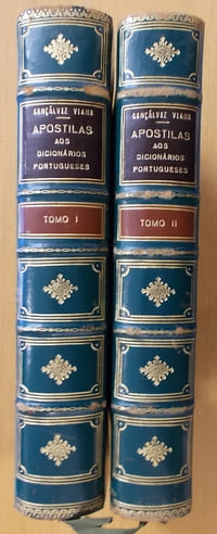 APOSTILAS aos DICIONÁRIOS PORTUGUESES. 2 Tômos