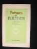 POEMES DE W.B. YEATS . Traduits par Alliette Audra .. W.B. YEATS .
