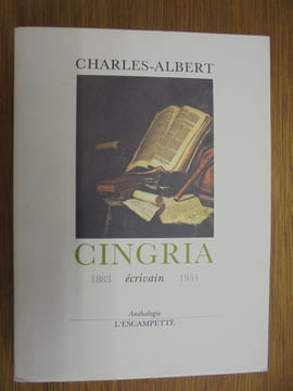Anthologie de Charles-Albert Cingria
. Cingria, Charles-Albert