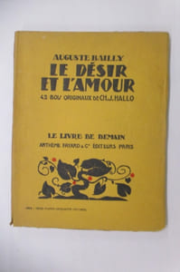 LE DESIR ET L'AMOUR. 42 bois originaux de Ch. J. Hallo.
