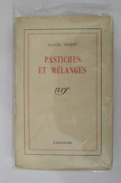 PASTICHES ET MELANGES.. Marcel Proust