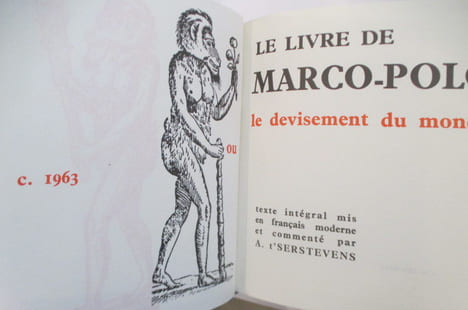 LE LIVRE DE MARCO POLO.. A. T'SERSTEVENS