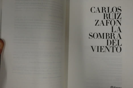 La sombra del viento. Carlos Ruiz Zafón