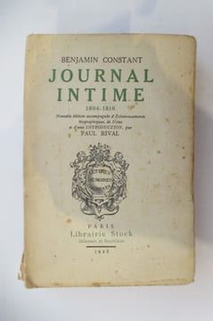 JOURNAL INTIME 1804-1816. Nouvelle édition accompagnée d'Eclaircissements biographiques, de Notes et d'une Introduction par Paul Rival. (avec une ...