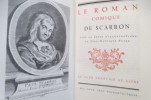 LE ROMAN COMIQUE DE SCARRON avec la suite d'illustrations de Jean Baptiste Pater.. Scarron