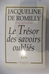 LE TRESOR DES SAVOIRS OUBLIES.