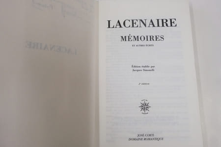 Mémoires et autres textes