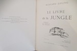 LE LIVRE DE LA JUNGLE. Cinquième édition.. Rudyard Kipling