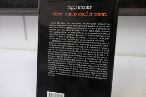 Albert Camus, soleil et ombre : Une biographie intellectuelle. Grenier, Roger