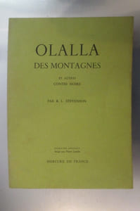 OLALLA DES MONTAGNES et autres CONTES NOIRS précédé de UN CHAPITRE SUR LES RÊVES.