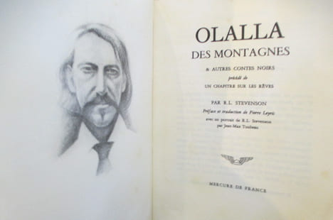 OLALLA DES MONTAGNES et autres CONTES NOIRS précédé de UN CHAPITRE SUR LES RÊVES.. R. L. Stevenson