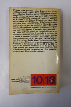 Boris vian, les amerlauds et les godons. Gilbert Pastureau