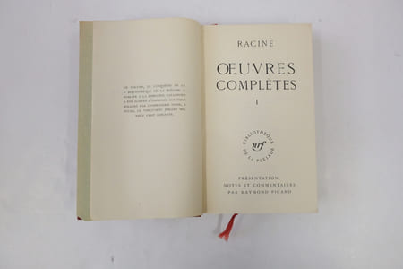Théâtre Poésies. Tome I des Oeuvres Complètes.
