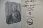 MEMOIRES. Joseph Fouché
