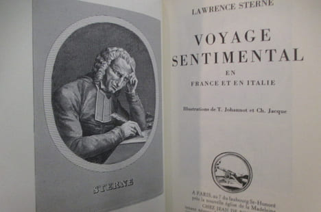 VOYAGE SENTIMENTAL EN FRANCE ET EN ITALIE. Lawrence Sterne