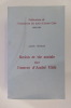 Publications de l'Association des amis d'André Gide 1984-1985. FICTION ET VIE SOCIALE DANS L'OEUVRE D'ANDRE GIDE.. Alain Goulet 