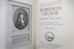 ROBINSON CRUSOE en 3 tomes.. Daniel de Foe