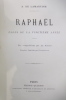 RAPHAËL. Pages de la vingtième année. 
. A. De Lamartine