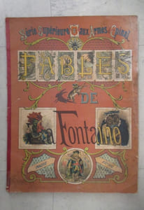 FABLES DE LA FONTAINE. Série Supérieure aux Armes d'Epinal.