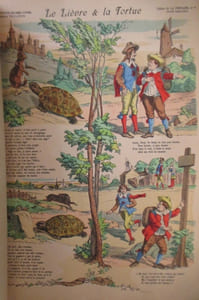 FABLES DE LA FONTAINE. Série Supérieure aux Armes d'Epinal.