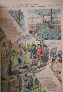FABLES DE LA FONTAINE. Série Supérieure aux Armes d'Epinal.