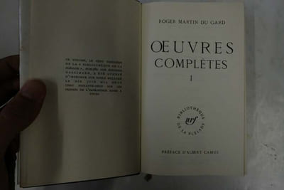 Roger Martin du Gard - Oeuvres complètes - Tome 1