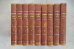 OEUVRES COMPLETES DE CICERON. Oraisons en 12 tomes (1837) + LETTRES en 9 tomes (1840) + DIALOGUES SUR LA VIEILLESSE (1839) + DISCOURS SUR L'AMNISTIE ...
