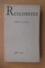 RENCONTRES. Roger Caillois
