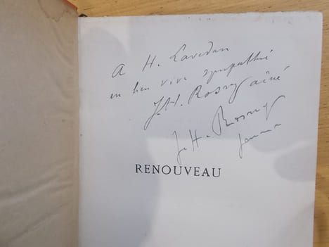 UN AUTRE MONDE + RÉSURRECTION + UNE RUPTURE + RENOUVEAU + L'IMPÉRIEUSE BONTÉ - Éditions originales avec envois. J.-H. Rosny (aîné et jeune)