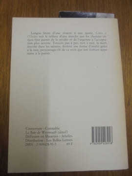 LETTRE A L'OCEAN. Anne-José Lemonnier