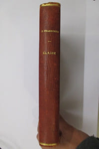 CLAIRE / HELIER FILS DES BOIS.