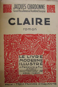 CLAIRE / HELIER FILS DES BOIS.