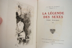 LA LEGENDE DES SEXES. Poèmes Hystériques.. Le Sire De Chambley (Edmond H...) (Edmond HARAUCOURT)